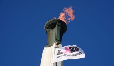 LA28 unveils bold, superbloom-inspired look for the Los Angeles Olympics