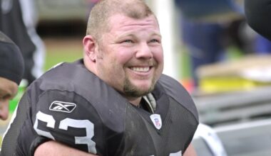 NFL football player Barret Robbins dies at 52 – NBC 5 Dallas-Fort Worth