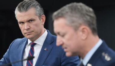 Hegseth says US 'can't stop everything' that Iran fires