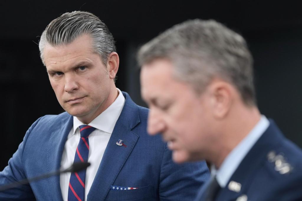 Hegseth says US 'can't stop everything' that Iran fires