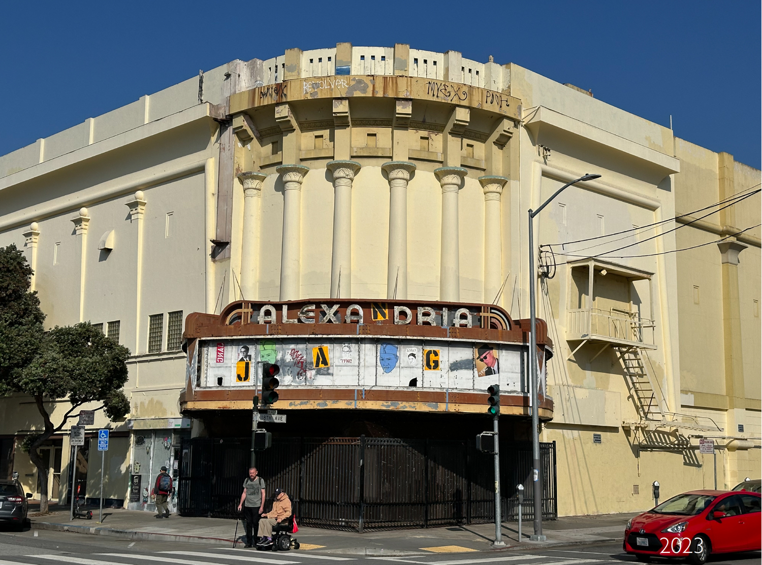 Alexandria Theater existing condition, image from Timespace Group
