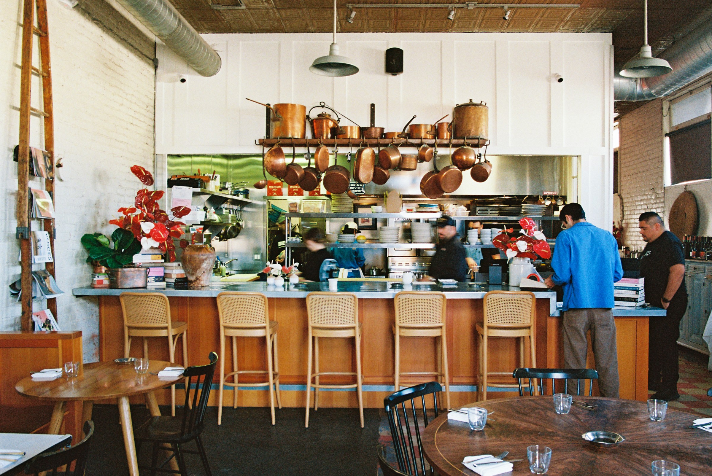The airy counter at Bell’s.