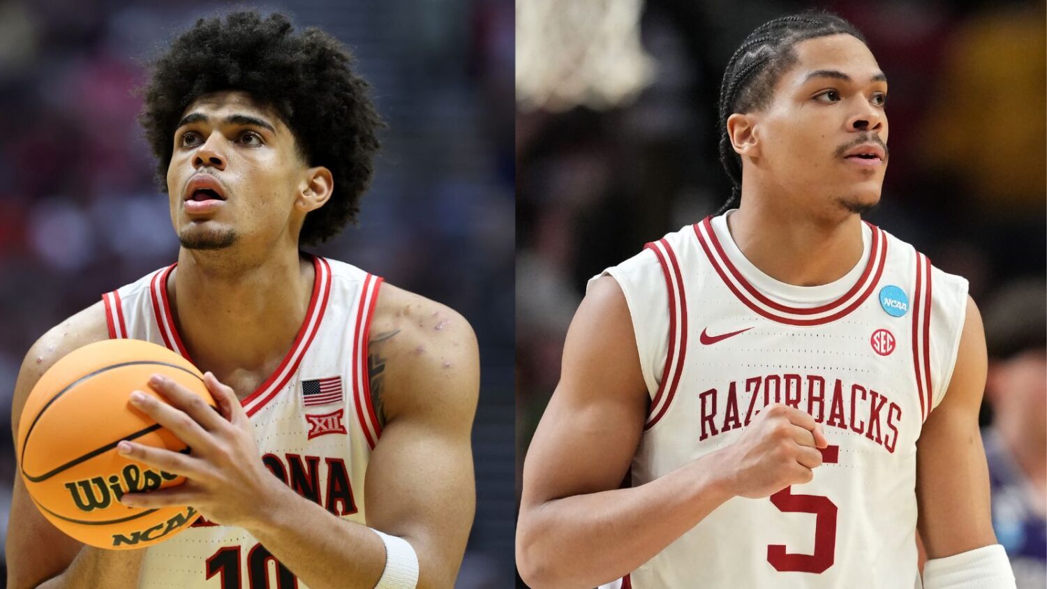 Arizona Arkansas Sweet 16 NCAA Tournament tip time channel...