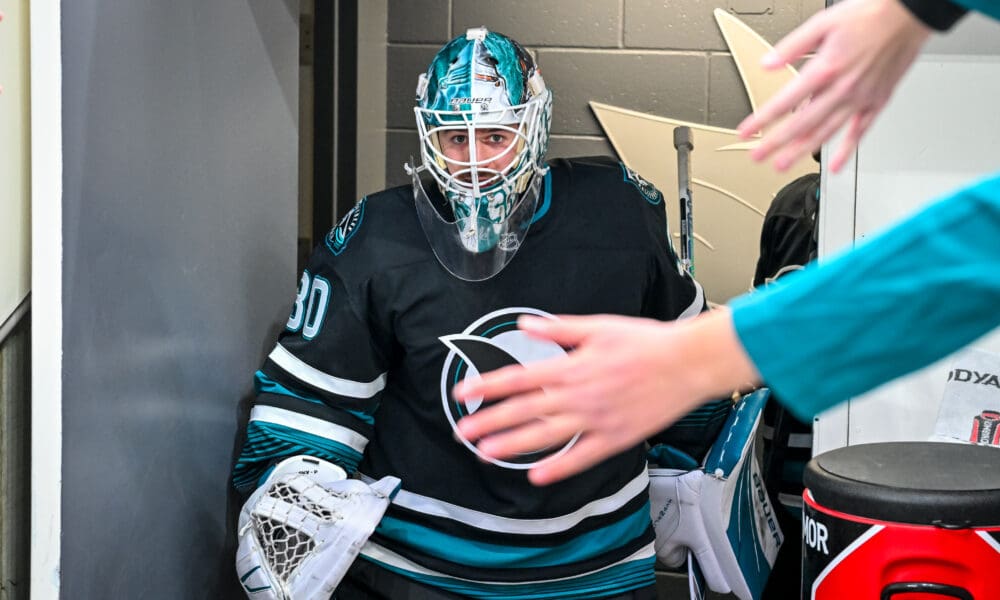 Sharks Practice: Klingberg & Askarov Participate, Brossoit Recalled