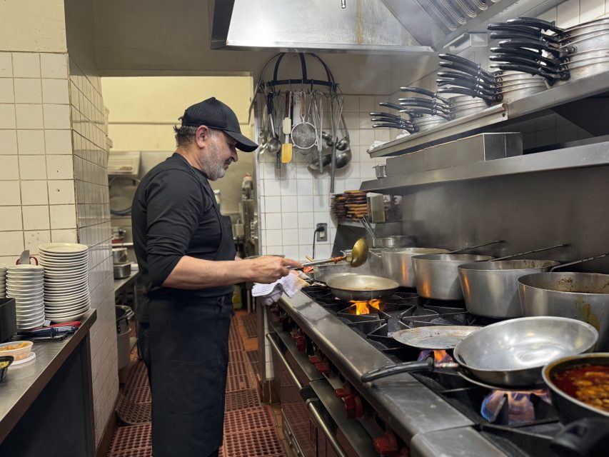 Mohammed Aslam has been cooking at Aslam's Rasoi since 2006 when he opened the restaurant, on Monday Feb. 24, 2025. Photo by Oscar Palma.