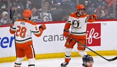 Anaheim Ducks' second-period outburst helps to sink Winnipeg Jets