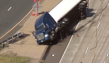 Overturned big rig stalls traffic on I-15 south near Friars Road in San Diego – NBC 7 San Diego