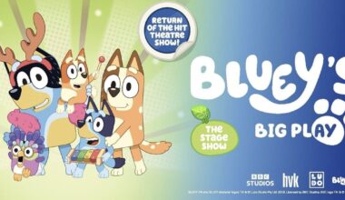 BLUEY’S BIG PLAY to be Presented at San Francisco’s Orpheum Theatre