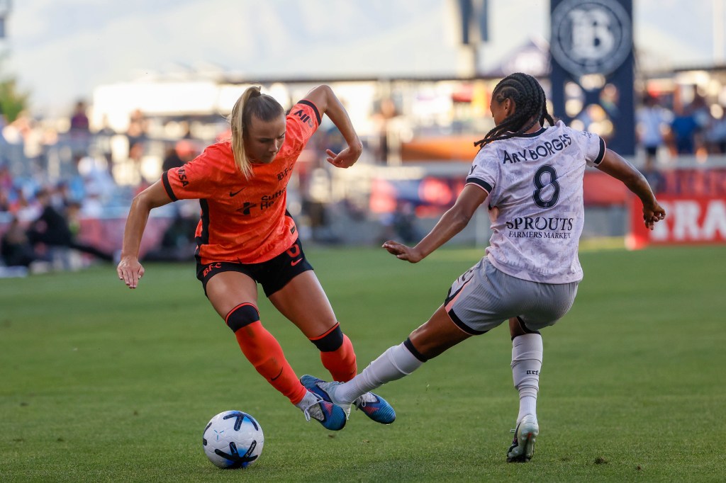 Bay FC's Emma Coates, Claire Hutton patient after loss to Angel City FC