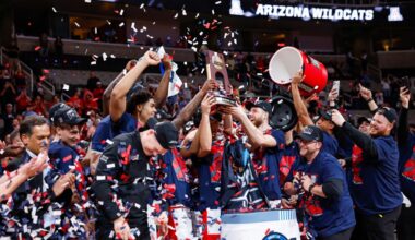 Top-seeded Arizona shakes off slow start, dominates No. 2 Purdue to advance to Final Four