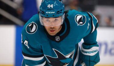 San Jose Sharks winger Kiefer Sherwood still unsigned