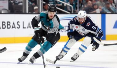 San Jose Sharks, Michael Misa beat Winnipeg Jets as playoff push continues