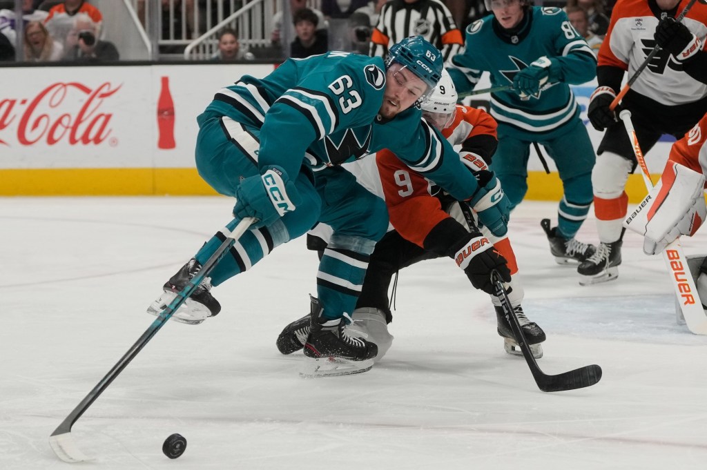 San Jose Sharks, Macklin Celebrini lose to Philadelphia Flyers