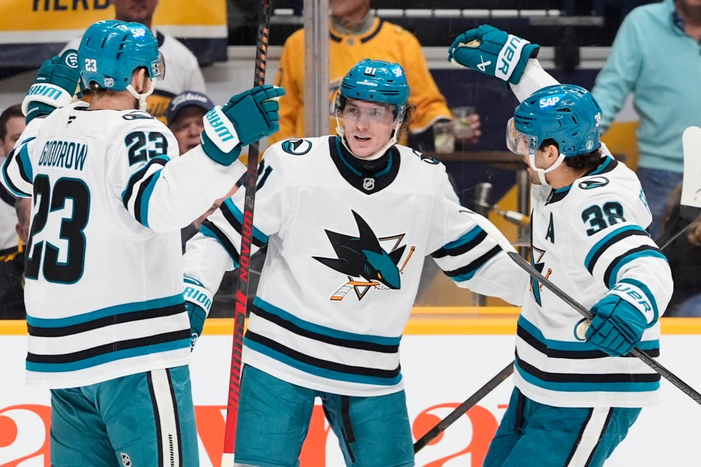 San Jose Sharks, Macklin Celebrini see playoff hopes fade with Blues next