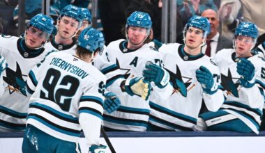 San Jose Sharks, Igor Chernyshov beat Columbus Blue Jackets