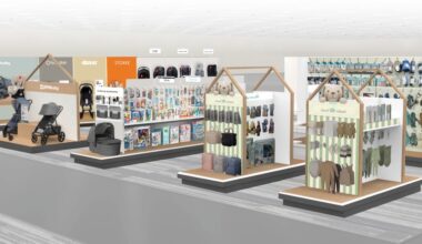 baby boutique retail rendering