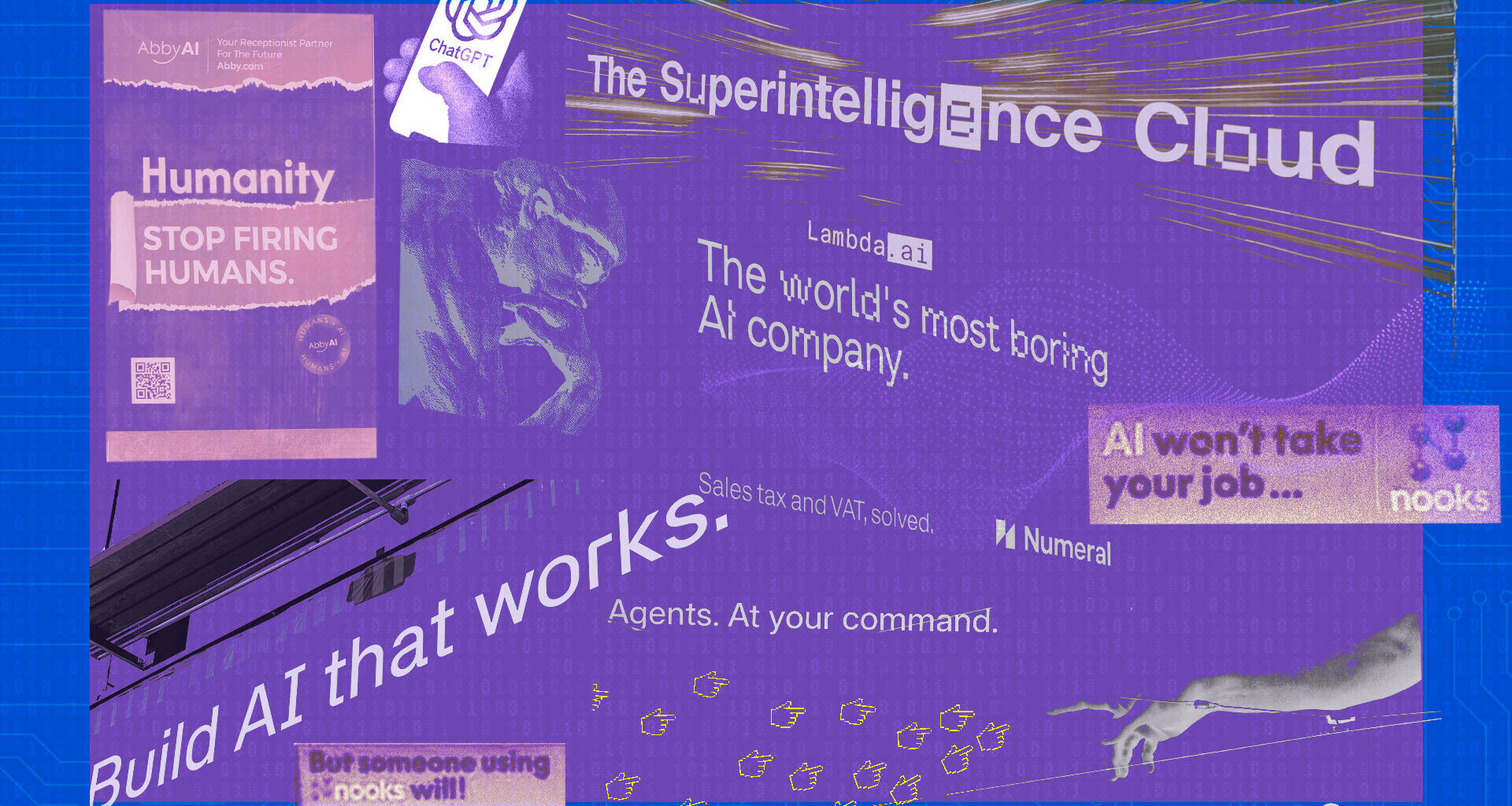 What Do San Francisco’s ‘AI vs. Humans’ Billboards Say About Our Working Futures?