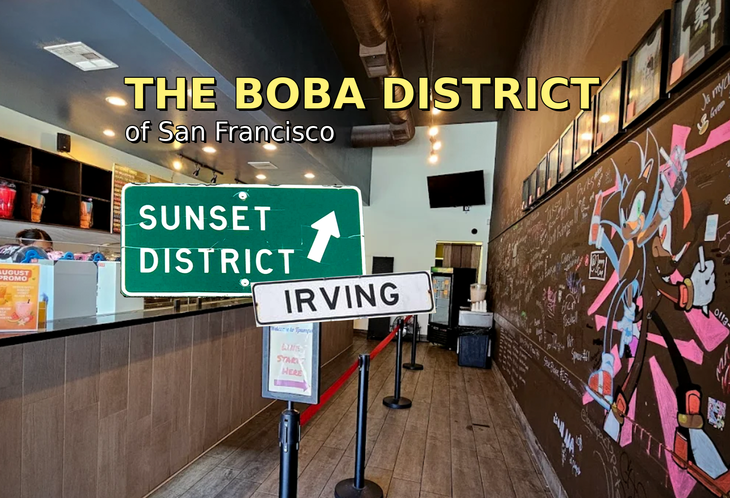 The Boba District of San Francisco