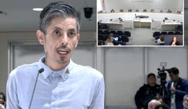 Sex offender stages showdown at Fresno city hall