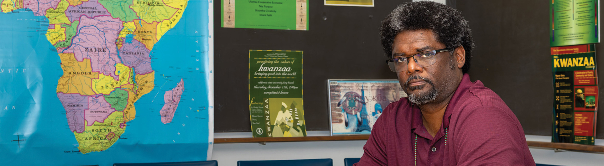 Africana Studies chair Keith Claybrook affirms Black culture while fostering human connections