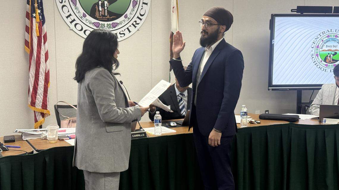 Central Unified appoints Hermanjot Singh to Area 3 seat
