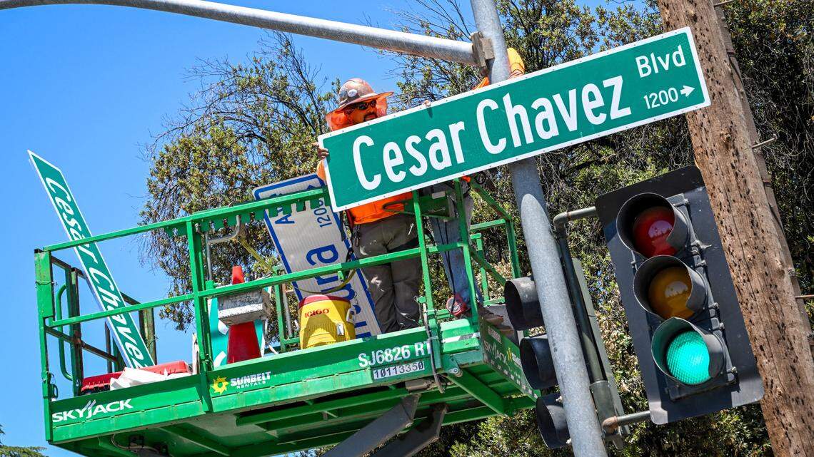 Northern CA cities weigh renaming sites honoring Cesar Chavez