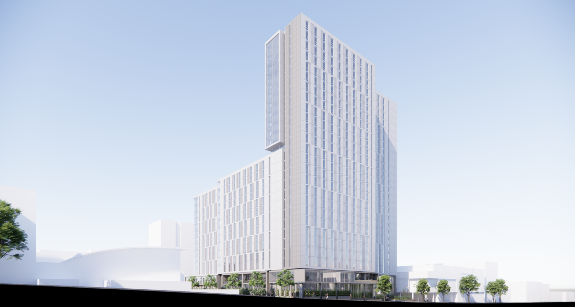 UC Berkeley dorm could rise 26 stories at old Southside private school site