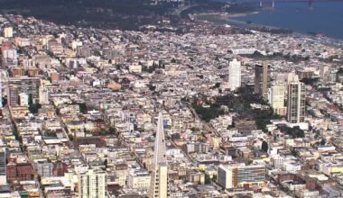 Car jumps sidewalk in San Francisco; 2 injured