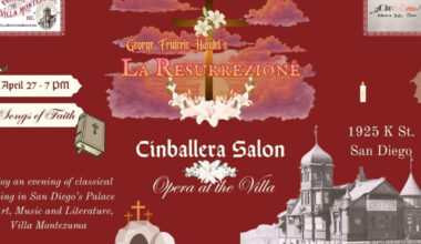 Cinballera Entertainment To Present LA RESURREZIONE And SONGS OF FAITH At Villa Montezuma