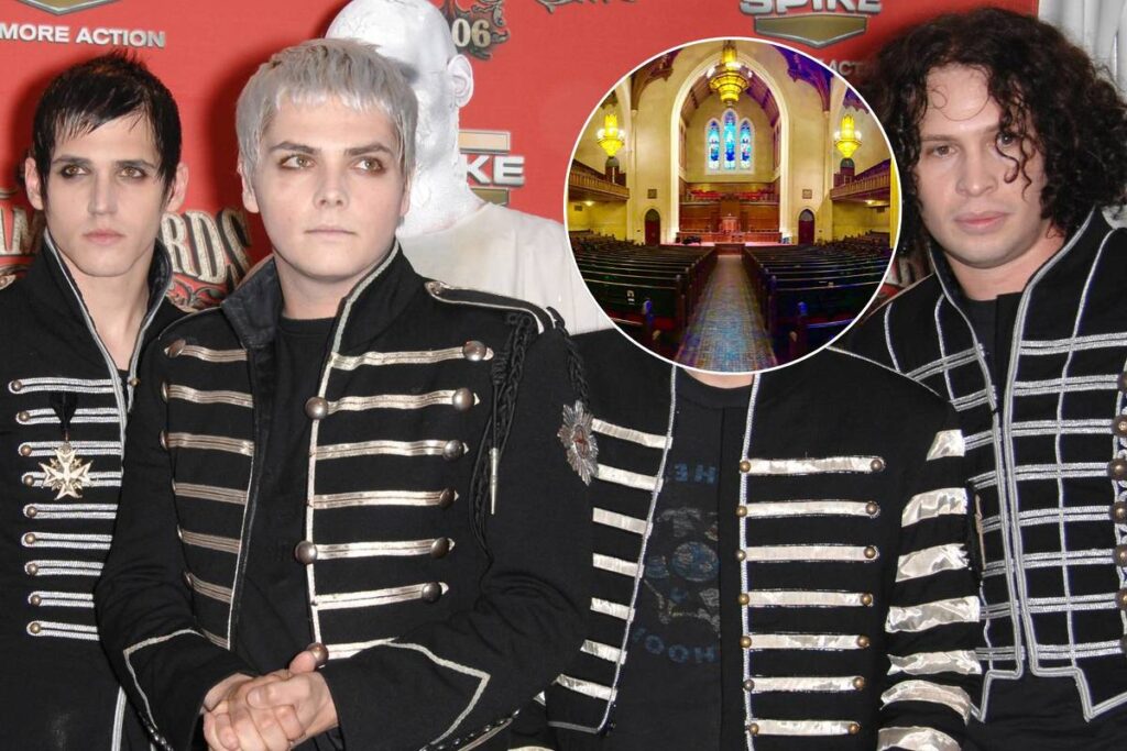 The Immanuel Presbyterian Church in Los Angeles and Gerard Way.
