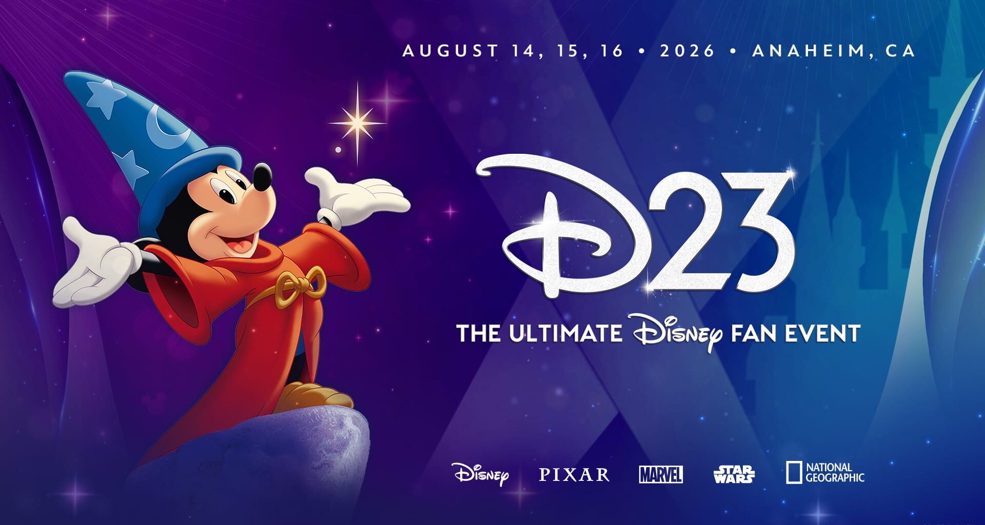 D23 ultimate Disney fan event logo