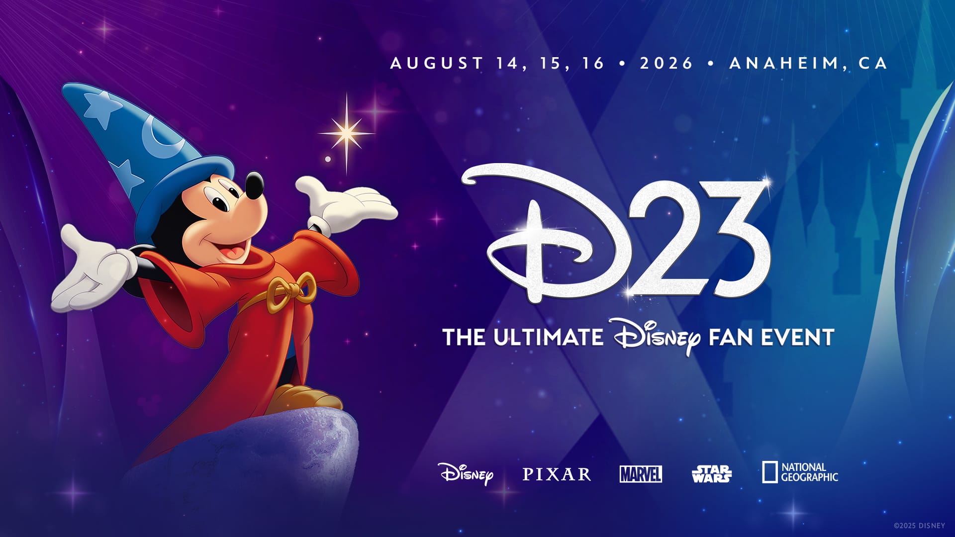 D23 ultimate Disney fan event logo