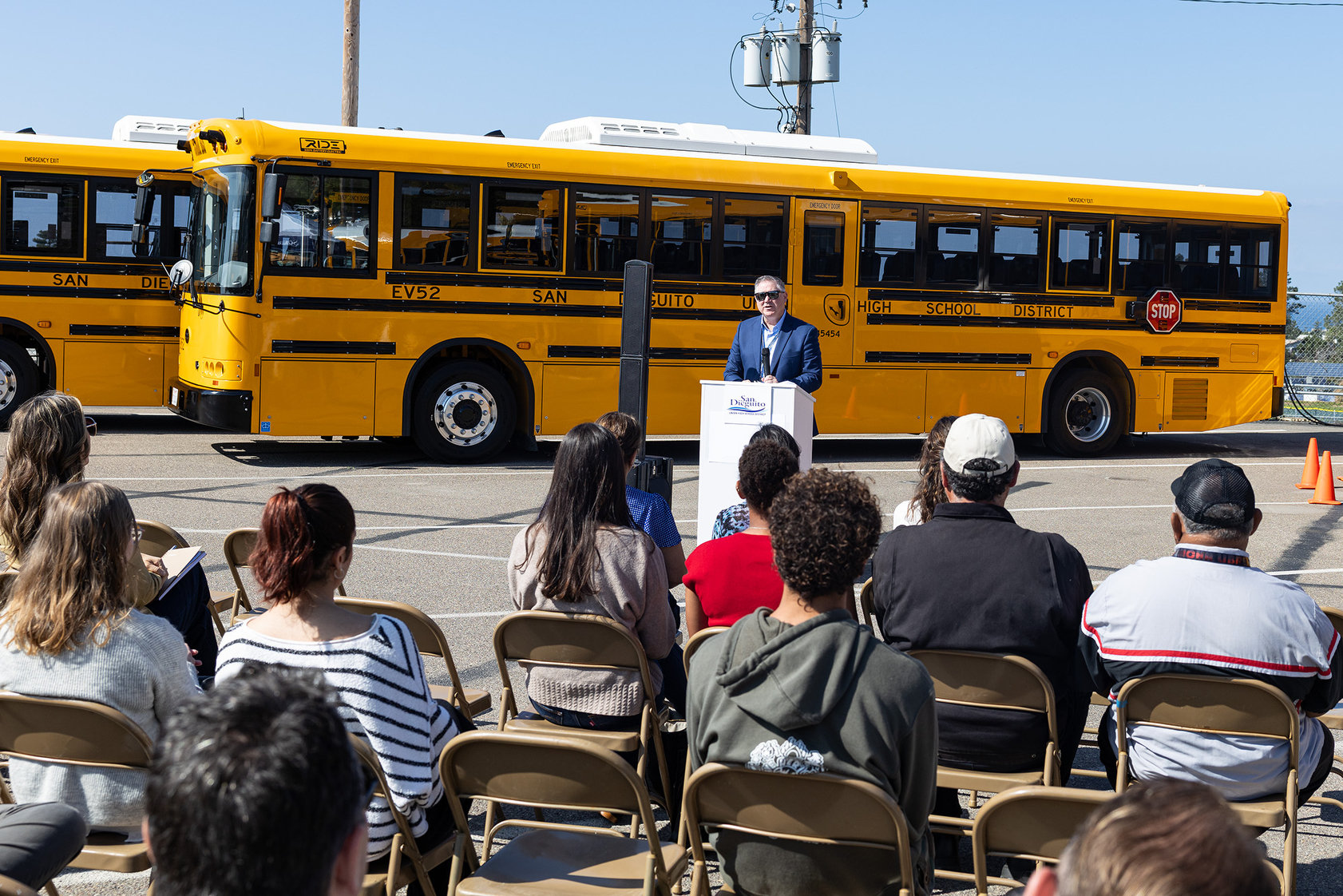 SDUHSD Associate Superintendent for Business said they used a variety...