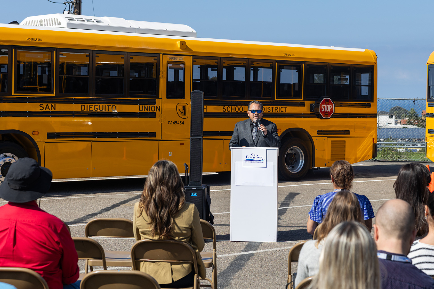 SDUHSD Director of Transportation Antonio Perez said 40% of the...