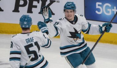 San Jose Sharks score late, rally past Columbus Blue Jackets to snap six-game skid