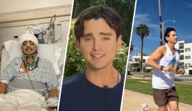 Defying all odds after breaking 26 bones in crash, runner returns for third LA Marathon – NBC Los Angeles