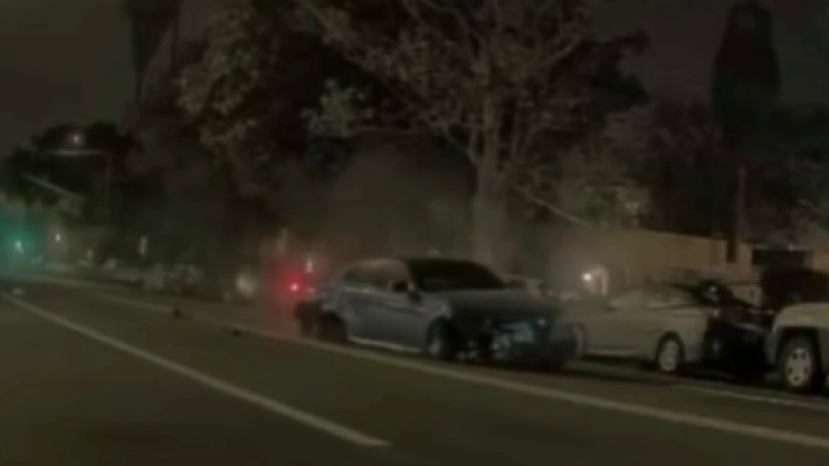 Driver slams into multiple parked vehicles in downtown San Jose – NBC Bay Area