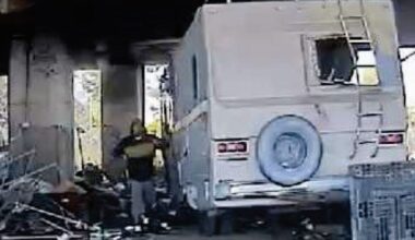 Oakland 15-time felon charged with stashing shotgun in burnt out RV
