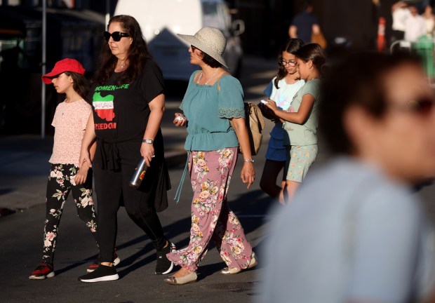 People take in the sights during the Persian New Year Festival on Durant Avenue in Berkeley, Calif., on Tuesday, March 17, 2026. (Jane Tyska/Bay Area News Group)