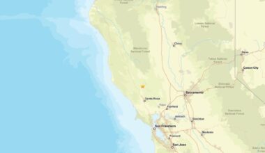 2.4 magnitude earthquake in the Geysers. Image Caption: USGS website