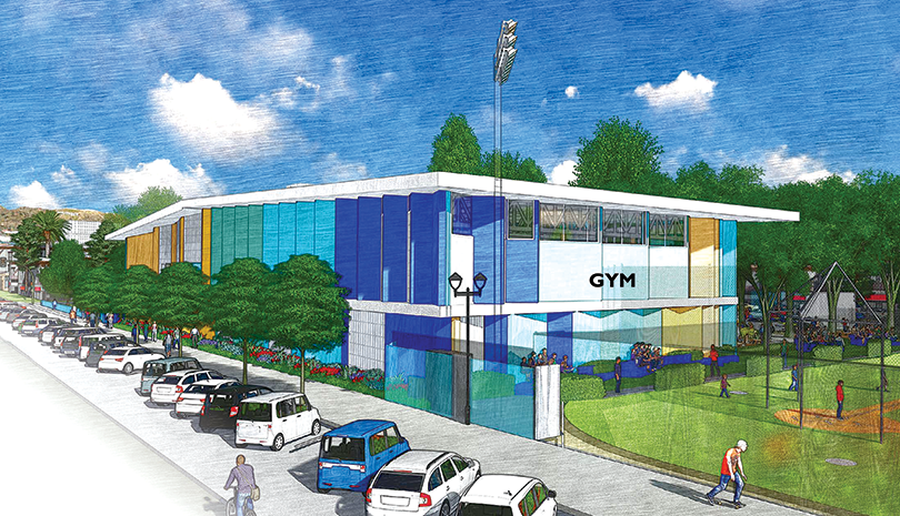 New rec center rises in Hollywood