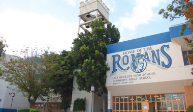 LAPD investigates possible firearm near Los Angeles High School