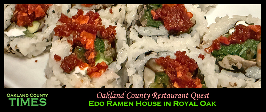 Oakland County Restaurant Quest: Edo Ramen House in Royal Oak