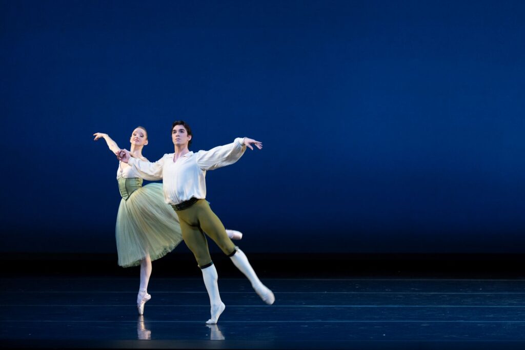 Emma Von Enck and David Gabriel in "Four Bagatelles - Photo by Issac Hernandez.