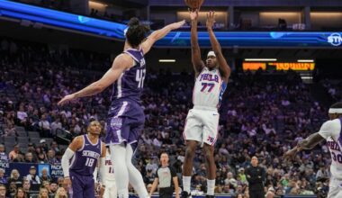 VJ Edgecombe erupts for 38 as Philadelphia 76ers beat Sacramento Kings