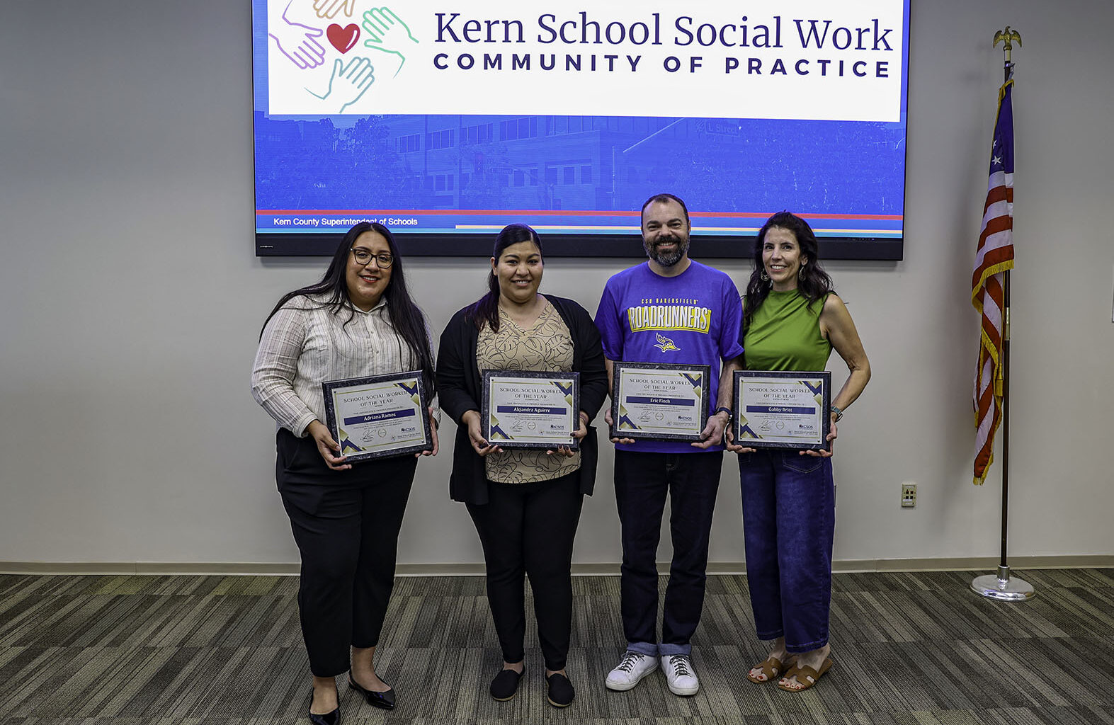 KCSOS Names Kern School Social Workers of the Year