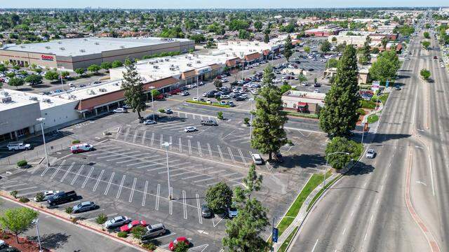 A new 7 Brew Coffee drive-through location is planned for a space in the parking lot of the shopping center southwest of Shaw and Clovis Avenues between McDonald's and El Pollo Loco.