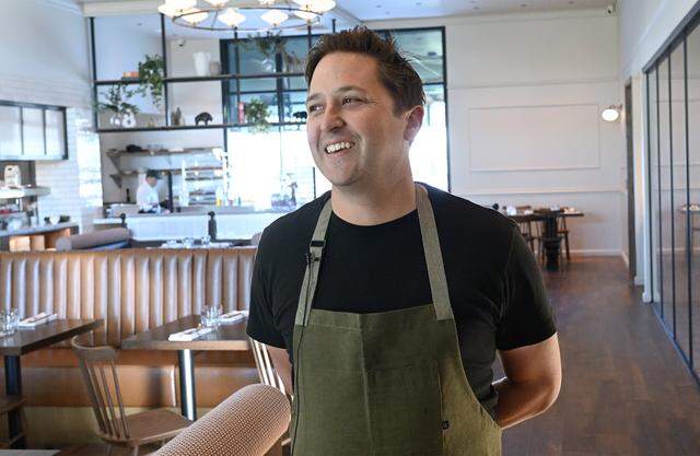 Jimmy Pardini walks us through his new Italian restaurant Willow Osteria which was opening that night. The new restaurant is located at The Avenue at Heritage Grove on the corner of Willow and Shepherd avenues. Photographed Friday, Nov. 7, 2025 in Clovis.