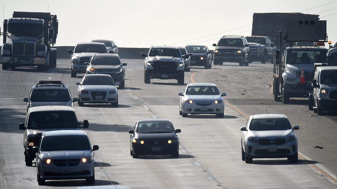 Hwy 41 construction: Freeway lanes to close in Fresno CA