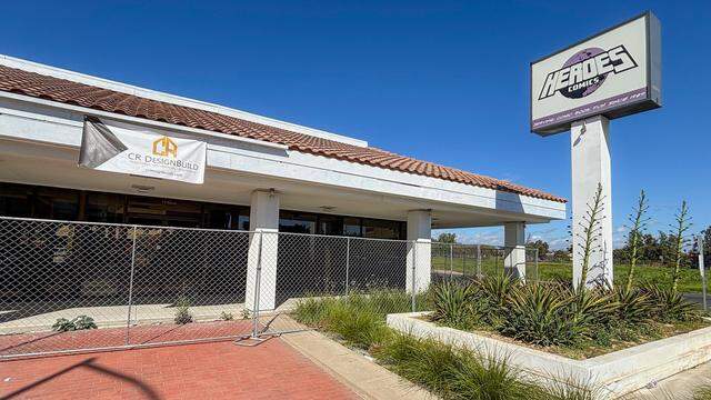 The former Heroes comic book store on Shaw Avenue near Freeway 41 is being transformed into Tacos El Franc. It's a restaurant serving Tijuana tacos that has been recognized by Michelin.